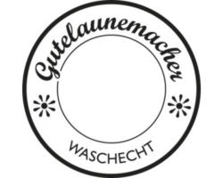 Stempel "Gutelaunemacher ...", 3cm ø