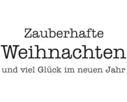 Statement-Stempel "Zauberhafte ...", 1,5x4cm