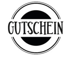 Stempel "Gutschein", 3cm ø