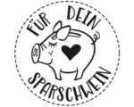 Hornbach Stempel "Für Dein Sparschwein", 3cm