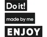 Hornbach Labels "made by me","ENJOY","Do it!", 3 Stück