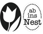 Hornbach Labels "ab ins Nest" + Tulpe, 2 Stück