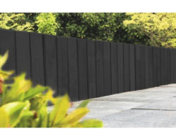 Rechteckpalisade iMount Modern basalt 12,5 x 12,5 x 80 cm