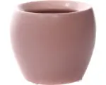 Hornbach Übertopf Lisa halbrund H 9 cm rosa