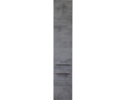 Hochschrank Sanox Straight 160x35 cm Beton anthrazit