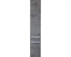 Hochschrank Sanox Stretto 160x35 cm beton anthrazit