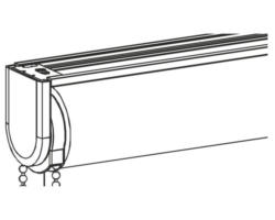 Montageprofil Welle 42&50 grau