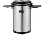 Hornbach Party Kühlfass / Kühlbox Wolkenstein silber 51x81 cm