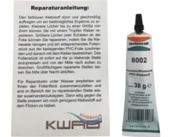 Reparatursatz für Poolfolie Profi sand