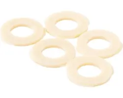 TPE-Ring Köro 10x18,5x2 mm mit Lippen für Brauseschlauch 1/2"