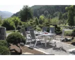 Hornbach Gartenmöbelset Acamp Urban Aluminium 4-Sitzer 5-teilig silber klappbar Rückenlehne verstellbar