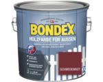 Hornbach BONDEX Holzfarbe für Außen schwedenrot 2,5 l