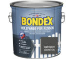 Hornbach BONDEX Holzfarbe für Außen anthrazit 2,5 l