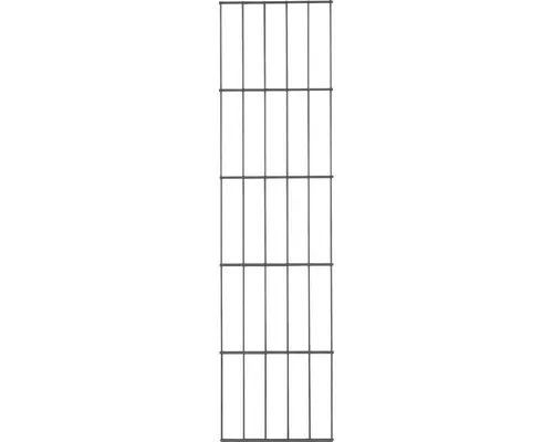 Seitengitter ALBERTS Cluster 6/5/6 25 x 180 cm anthrazit