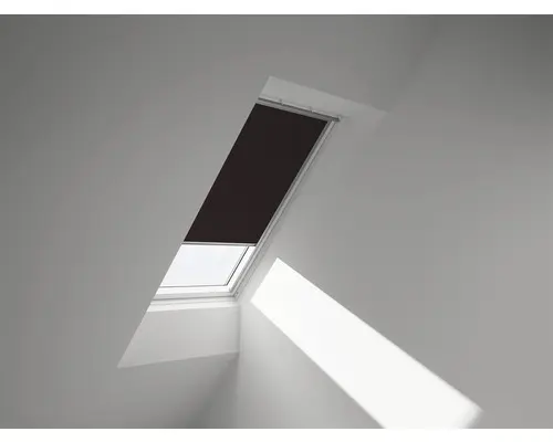 VELUX Verdunklungsrollo uni dunkelbraun manuell DKL CK01 4559SWL