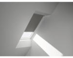 Hornbach VELUX Verdunkelungsrollo uni grau manuell Rahmen weiß DKL C02 0705SWL