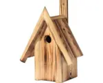 Hornbach Nistkasten mit Holz-Spitzdach geflammt 25,5 x 17,5 x 33 cm