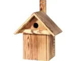 Hornbach Nistkasten mit Anflugleiste geflammt 23,5 x 17,5 x 33 cm