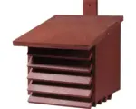 Hornbach Insektenhotel Florfliegenkasten groß 27 x 30 x 29 cm rot