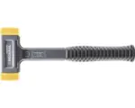 Hornbach Gummihammer HALDER Secural 30x40 mm, Kopf und Stiel bruchsicher aus einem Stück Stahl, rückschlagfrei