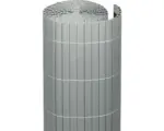 Hornbach Sichtschutzmatte videx Rügen PVC 300 x 140 cm aluminium