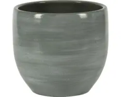 Übertopf innen Passion für Pottery Ferry Ø 29 cm H 26 cm Ton grau