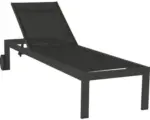 Hornbach Gartenliege Rimini Aluminium anthrazit rollbar