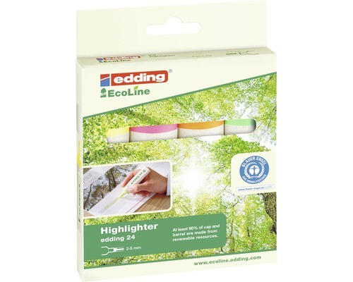 edding 24 Highlighter Eco Line 15871 4 Stk.