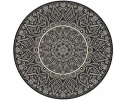 Läufer Smuq Mandela 100x100 cm