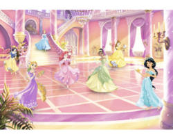 Fototapete Papier 8-4107 Disney Edition 4 Princess Glitzerparty 8-tlg. 368 x 254 cm