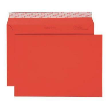 ELCO Enveloppe Color s / fenêtre C5 24084.92 100g, rouge 250 pcs.