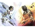 Hornbach Fototapete Papier 8-4114 Disney Edition 4 Star Wars EP9 Movie Poster Wide 8-tlg. 368 x 254 cm