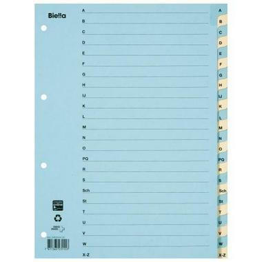 BIELLA Répertoires carton couleur A4 462444.00 A - Z