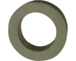 Hornbach Moosgummi-Dichtung HEISSNER EPDM 8 mm Stärke 3 Stück schwarz