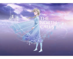 Poster Frozen Elsa The North Calls 70x50 cm