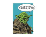 Hornbach Poster SW Classic Comic Quote Yoda 50x70 cm