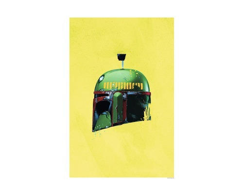 Poster SW Classic Helmets Boba Fett 50x70 cm