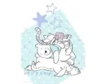 Hornbach Poster Winnie Pooh Beary Sleepy 30x40 cm