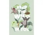 Hornbach Poster Jungle Book Keep the Wild 50x70 cm