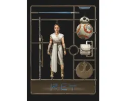 Poster SW Toy Rey 50x70 cm