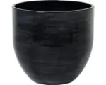 Hornbach Übertopf Ferry Ø 29 cm H 26 cm schwarz