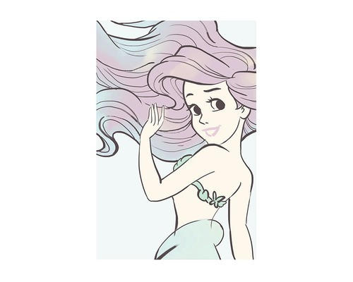 Poster Ariel Aquarell 50x70 cm