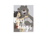 Hornbach Poster Bear Hug 50x70 cm