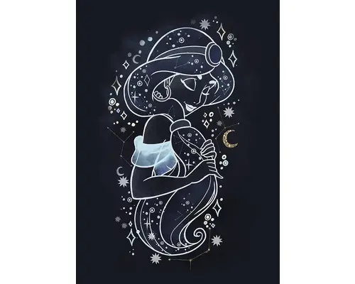 Poster Jasmin Stars 50x70 cm