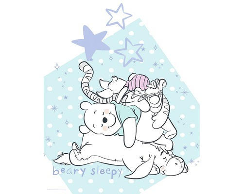 Poster Winnie Pooh Beary Sleepy 40x50 cm