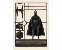 Poster SW Toy Kylo 50x70 cm