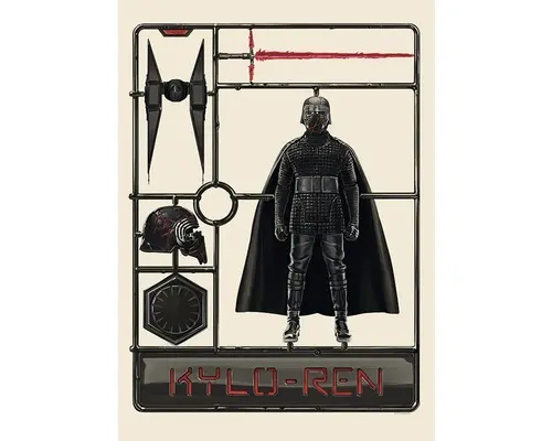 Poster SW Toy Kylo 50x70 cm