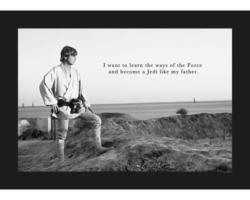 Poster SW Classic Luke Quote 70x50 cm