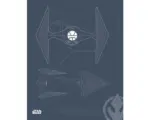 Hornbach Poster SW Blueprint Sith TIE-Fighter 40x50 cm