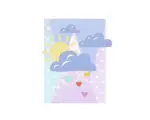Hornbach Poster Winnie Pooh Clouds 30x40 cm